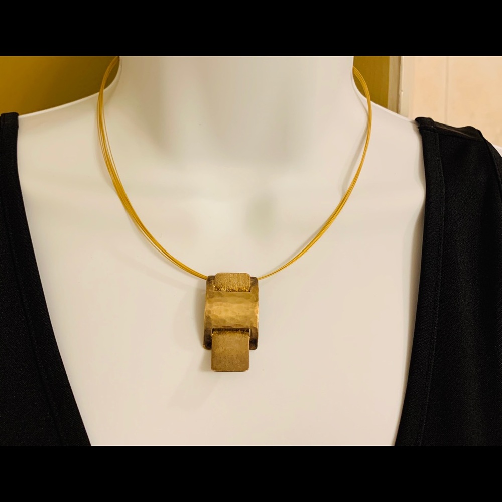 Unique hand made modern choker